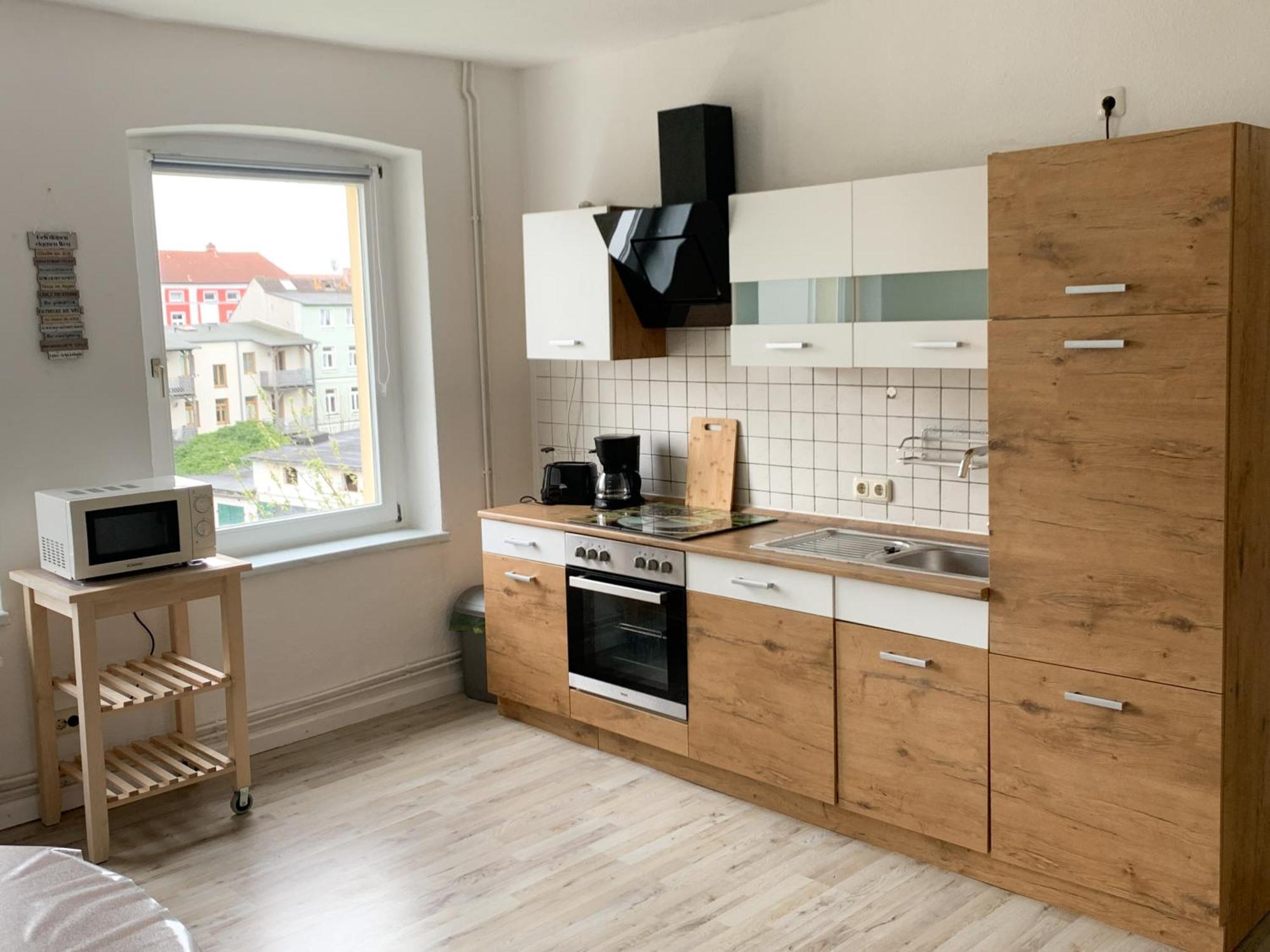 Citywohnung Mit Gartenzugang Schwerin  Buitenkant foto